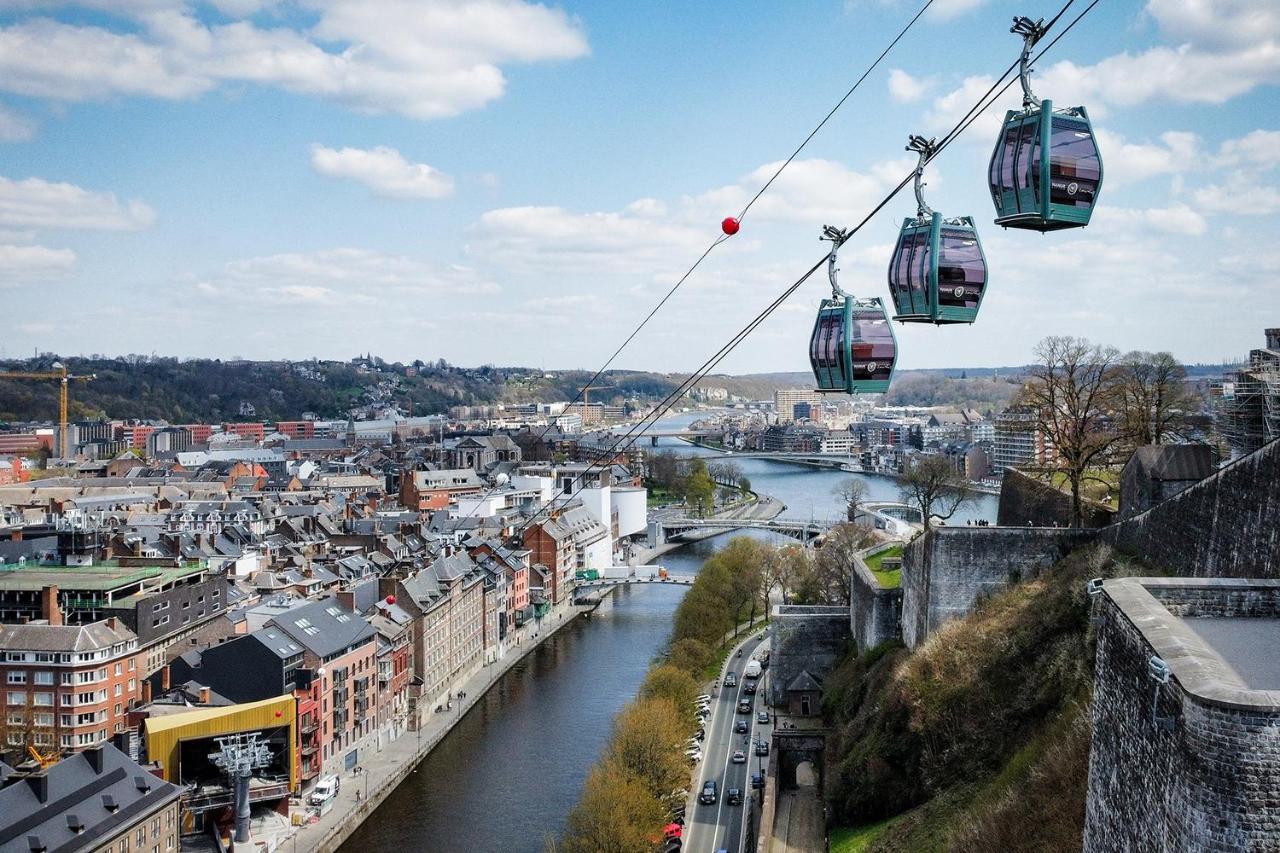 Les Cerisiers - Duplex De Standing Au Centre De Namur Exteriör bild